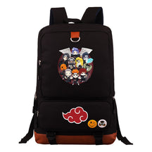 Cartoon Naruto Uchibo Youth Student School Bag Large Capacity Travel Bag Men's And Women's Backpack