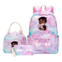 Teenage Student Girl Backpack Lunch Bag Three Piece Set Backpack Set