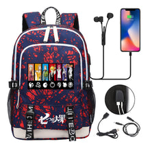 Junior Student Backpack Usb Leisure Backpack For Boys And Girls