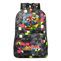 Super Mario Starry Sky Student Backpack For Men And Women's Leisure Travel Backpack