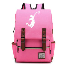 Volleyball Youth Printed Student School Bag Casual Belt Buckle Classic Backpack