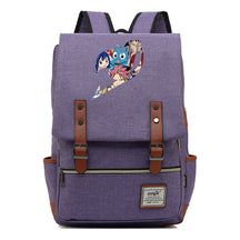 Printed Youth Student School Bag Casual Belt Buckle Classic Backpack