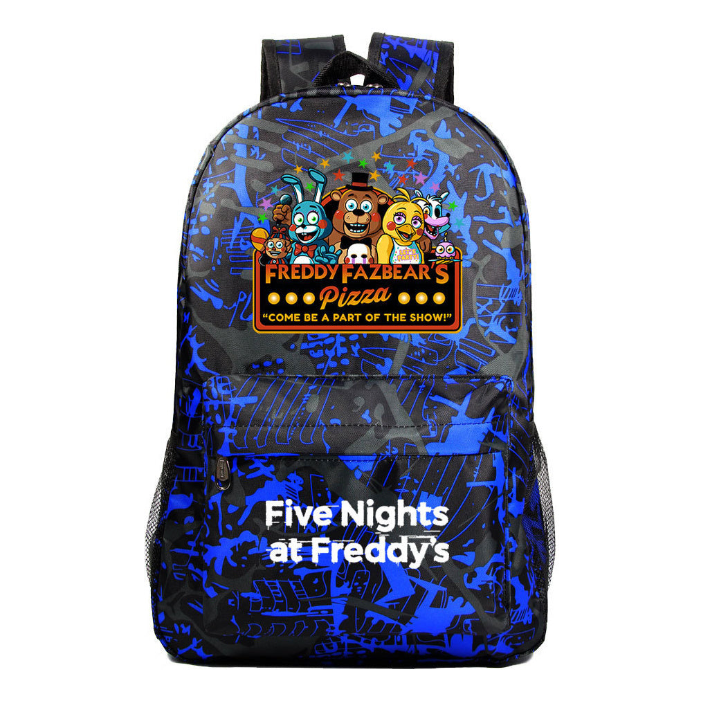 Toy Bear Game Fashion Starry Sky Youth Student Backpack Men's And Women's Leisure Backpack