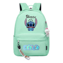 Interstellar Baby Stitch Printed Youth Student School Bag For Men And Women Leisure Travel Bag For Women Backpack