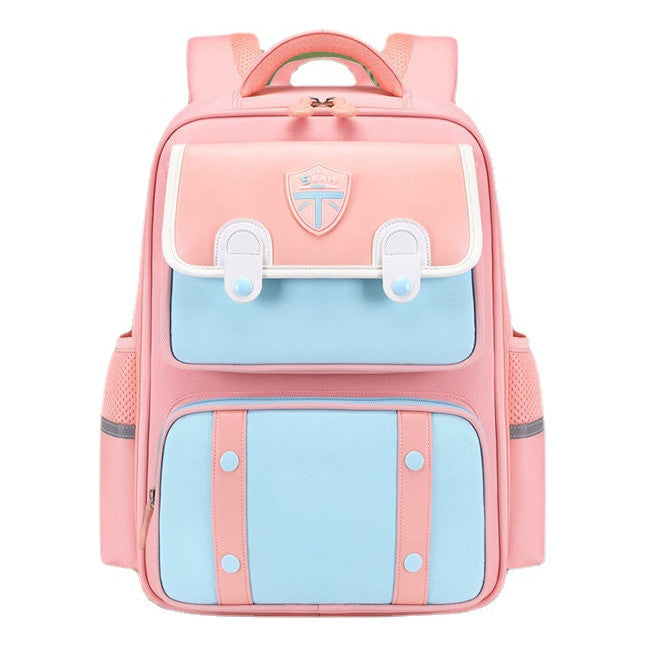 Student Backpack Spine Protection And Load Reduction, With Durable Capacity For Children
