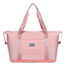 Contrast Color Luggage Bag, Travel Bag, Large Capacity Wet Dry Separation Sports And Fitness Bag, Shoulder Bag