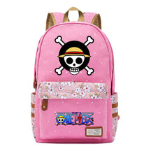Anime Pirate Wang Lufei Printed Student School Bag Fragmented Flower Leisure Backpack
