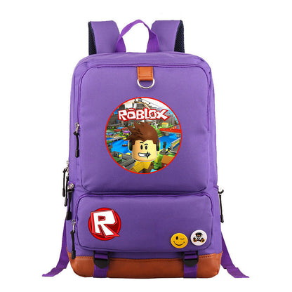 Printed Teenage Student Backpack, Travel Bag, Men's And Women's Backpack, Backpack