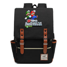 Game Super Mario Youth Student Backpack Usb Casual Backpack