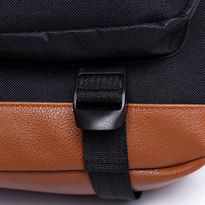 Fashion Printed Youth Student Backpack With Men's And Women's Casual Splicing Backpack