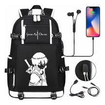 Usb Youth Student Backpack Men And Women's Leisure Travel Backpack
