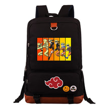 Cartoon Naruto Uchibo Youth Student School Bag Large Capacity Travel Bag Men's And Women's Backpack