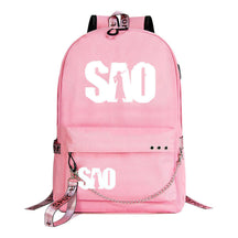Sword God Domain Printed Usb Youth Student Backpack For Men And Women's Leisure Travel Backpack