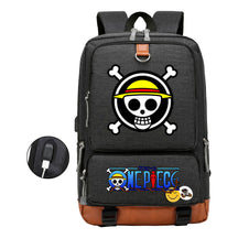 Printed Usb Youth Student Backpack For Leisure Travel Backpack