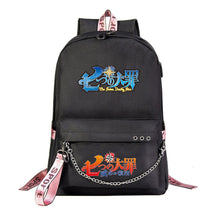 Usb Youth Student Backpack For Boys And Girls Leisure Travel Backpack