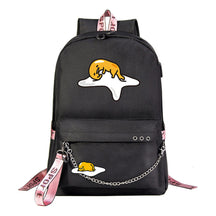 Lazy Egg Usb Youth Student Backpack For Men And Women's Leisure Travel Backpack