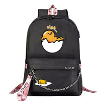 Lazy Egg Usb Youth Student Backpack For Men And Women's Leisure Travel Backpack