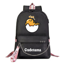 Lazy Egg Usb Youth Student Backpack For Boys And Girls Leisure Travel Backpack