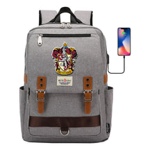 Usb Magnetic Buckle Student Backpack For Men And Women, Youth Leisure Backpack
