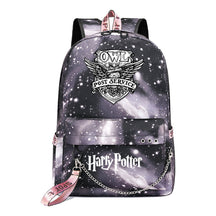 Fashion School Of Witchcraft And Wizardry Badge Usb Youth Student Backpack For Men And Women's Leisure Travel Backpack