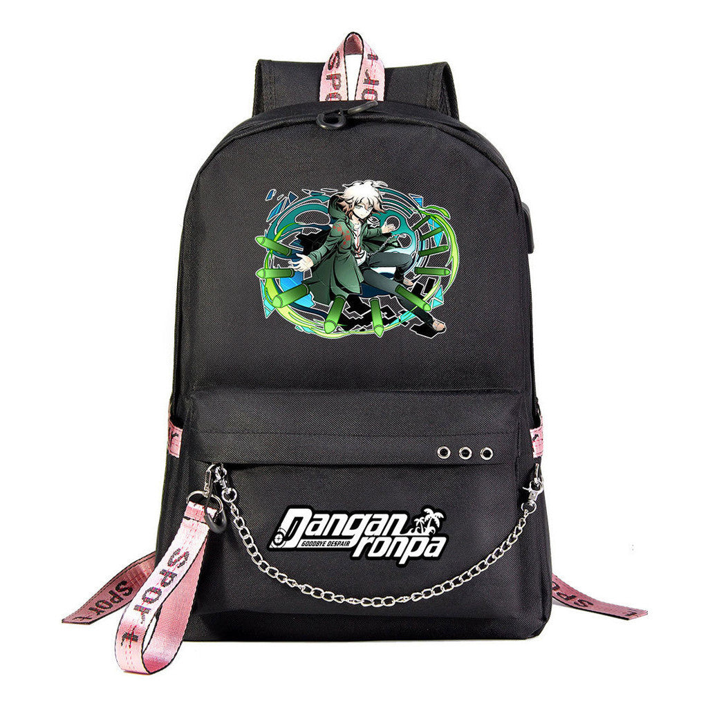 Usb Youth Student Backpack For Men And Women's Leisure Travel Backpack