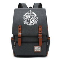 Printed Teenage Student Backpack For Men And Women With Casual Belt Buckle Classic Backpack