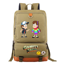 Strange Town Youth Student School Bag Large Capacity Travel Bag Men's And Women's Backpack