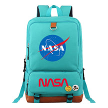 Nasa Fashion Printed Youth Student School Bag Large Capacity Travel Bag Men's And Women's Backpack