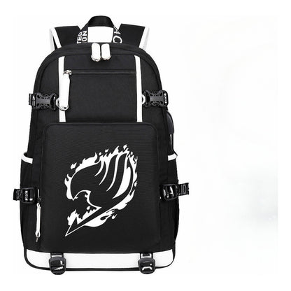 Usb Large Capacity Youth Student Backpack For Leisure Travel Backpack