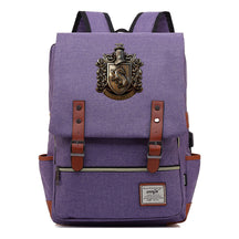 Academy Of Magic Teen Student School Bag Usb Casual Belt Buckle Backpack