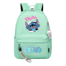 Interstellar Baby Stitch Printed Youth Student School Bag For Men And Women Leisure Travel Bag For Women Backpack
