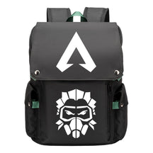 Apex Hero Print Usb Charging Cap Head Style Student School Bag Casual Backpack