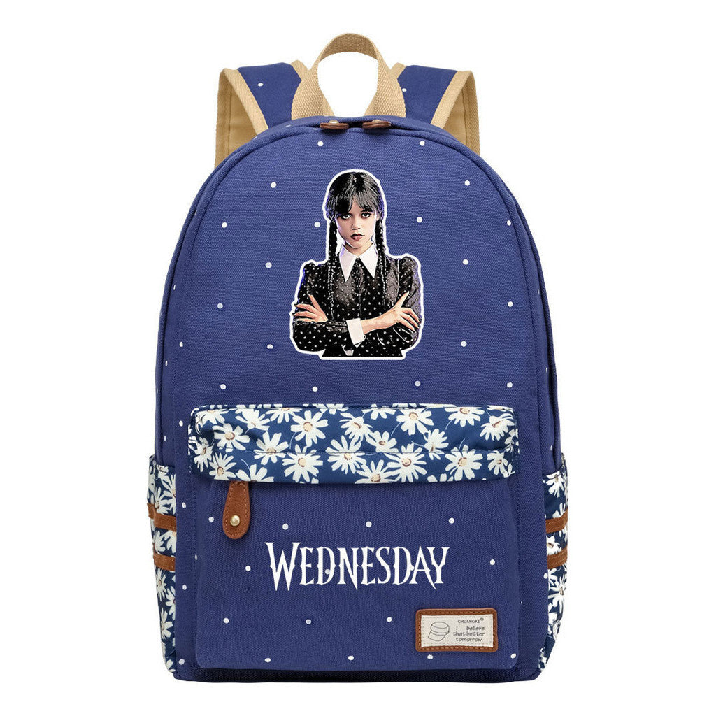Printed Student Backpack, Fashionable And Casual Backpack