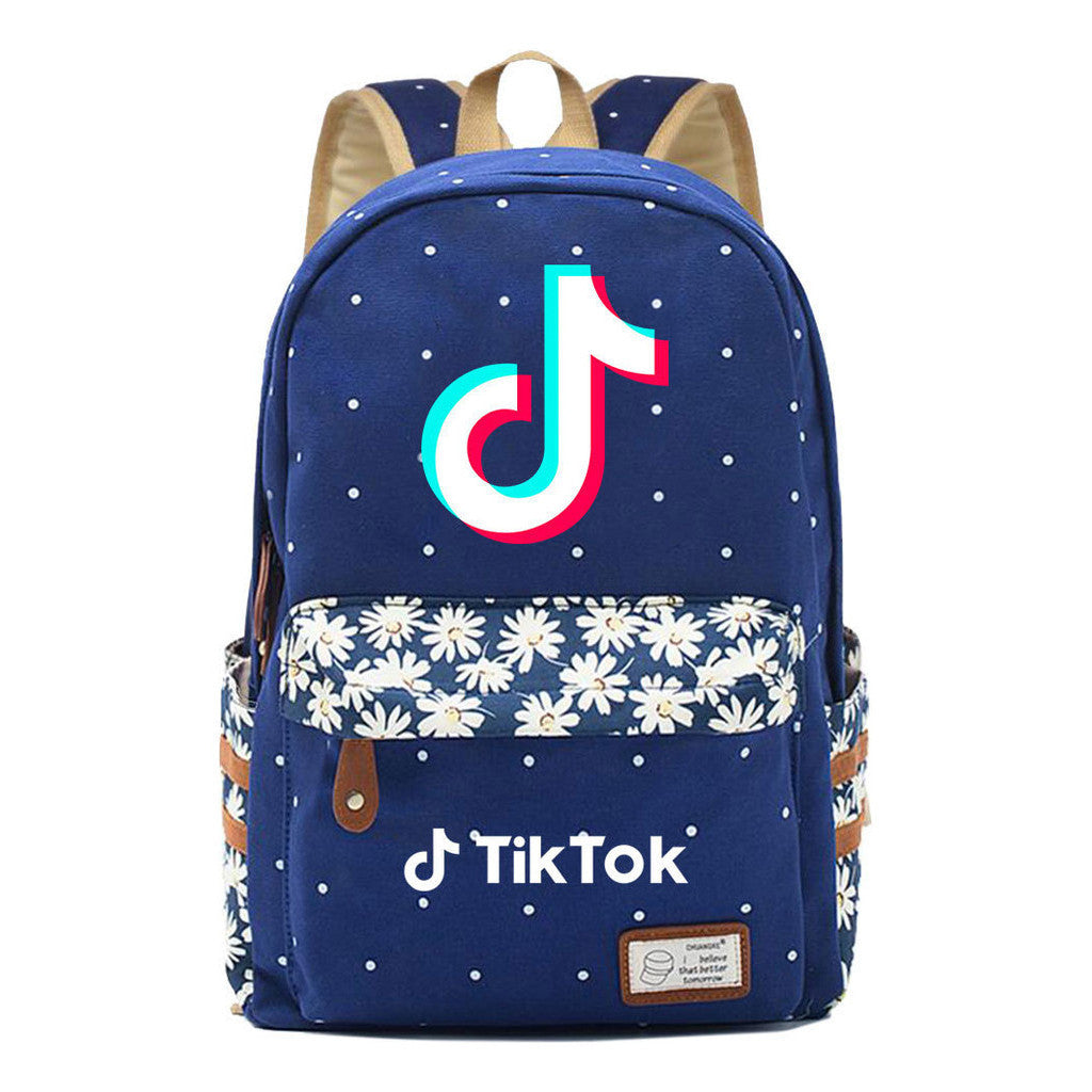 Short Video Student Backpack, Fashionable And Casual Backpack