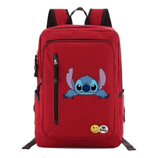Sports Football Star Printed Youth Student Backpack For Leisure Travel Backpack