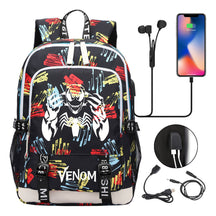 Youth Student Backpack Usb Men's And Women's Leisure Backpack
