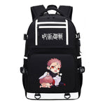 Printed Usb Youth Student School Bag Men's And Women's Backpack Leisure Travel Bag
