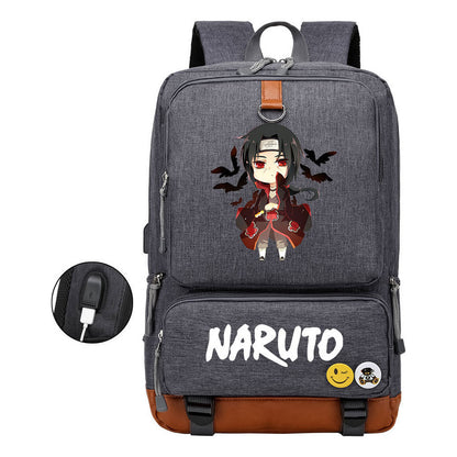 Printed Usb Youth Student Backpack For Men And Women's Leisure Travel Backpack