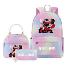 Teenage Student Girl Backpack Lunch Bag Three Piece Set Backpack Set