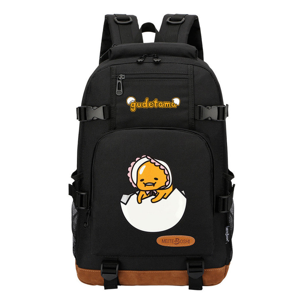 Lazy Egg Student Backpack, Boys And Girls Backpack