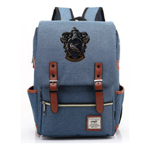 School Of Witchcraft And Wizardry Printed Youth Student School Bag Casual Belt Buckle Classic Backpack