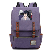 Naruto Printed Teenage Student Backpack, Casual Belt Buckle, Classic Backpack