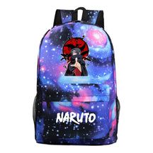 Cartoon Day Manga Naruto Starry Sky Print Simple Teen Student School Bag Men's And Women's Leisure Travel Backpack