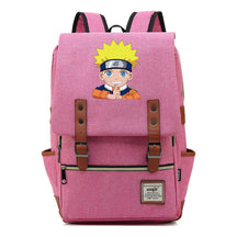 Naruto Printed Teenage Student Backpack For Men And Women, Casual Belt Buckle, Classic Backpack 38*27*12.5cm