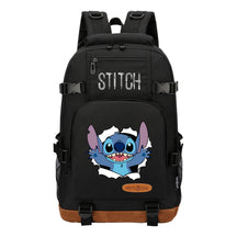 Interstellar Baby Stitch Printed Youth Student Backpack Boys and Girls Backpack