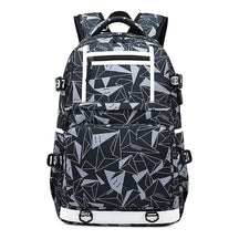 Cartoon Usb Youth Student School Bag Men's And Women's Backpack Leisure Travel Bag