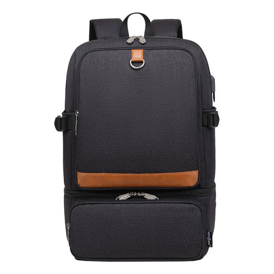 Printed Usb Youth Student School Bag Outdoor Picnic Insulation Bag Backpack
