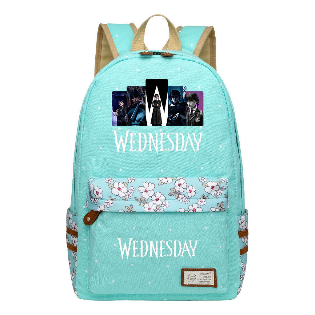 Printed Student Backpack, Fashionable And Casual Backpack