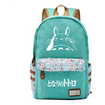 Printed Youth Student School Bag Fragmented Flower Leisure Backpack