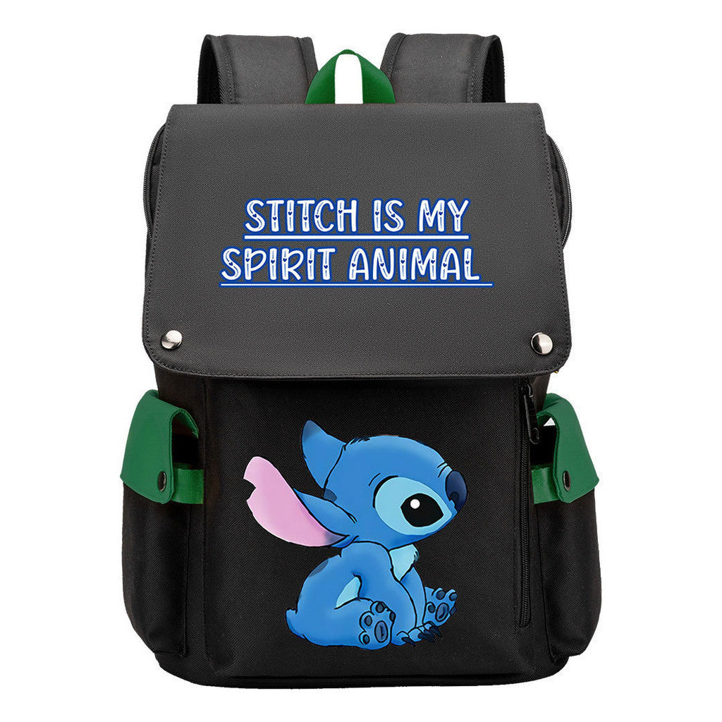 Sports Football Star Usb Charging Cover, Youth Student Backpack, Men's And Women's Leisure Backpack